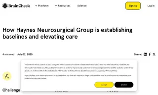 Preview of the Haynes Neurosurgical Group Case Study
