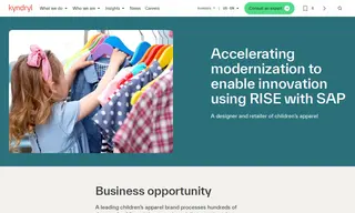 Preview of the Children’s Apparel Retailer (leading Children’s Apparel Brand) Case Study