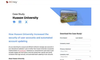 Preview of the Husson University Case Study