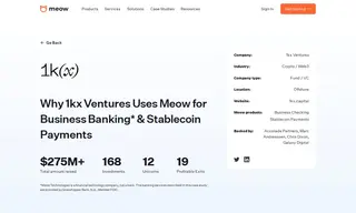 Preview of the 1kx Ventures Case Study