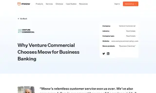 Preview of the Venture Commercial Case Study