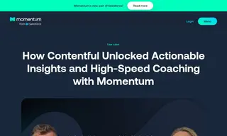 Preview of the Contentful Case Study