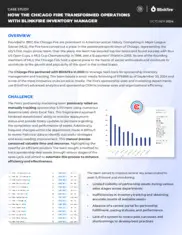 Preview of the Chicago Fire Case Study