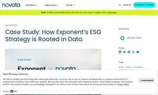 Preview of the Exponent Case Study