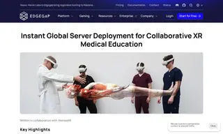 Preview of the AlensiaXR Case Study