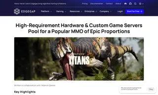 Preview of the Alderon Games Case Study