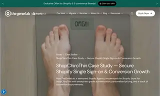 Preview of the ShopChiroThin Case Study