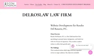 Preview of the Rosales Del Rosario, P.C Case Study