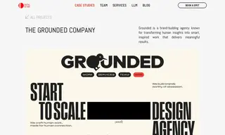 Preview of the The Grounded Company Case Study
