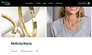 Preview of the Melinda Maria Jewelry Case Study