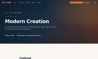 Preview of the Modern Creation Case Study