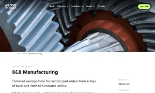 Preview of the B&B Manufacturing Case Study