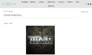 Preview of the Titan Survival Case Study