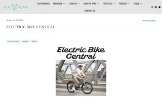 Preview of the Electric Bike Central Case Study