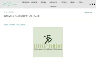 Preview of the Totally Bamboo Wholesale Case Study