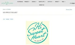 Preview of the Hi Sweetheart Case Study