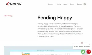Preview of the Sending Happy Case Study