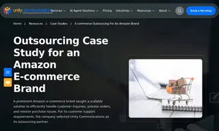 Preview of the Amazon E-commerce Brand Case Study