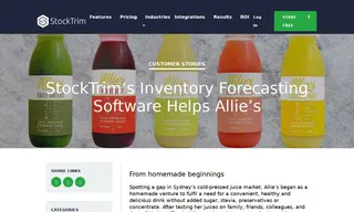 Preview of the Allie’s Cold Pressed Juices Case Study