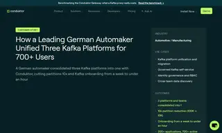 Preview of the Leading German Automotive Manufacturer Case Study