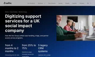 Preview of the We Are Group Case Study