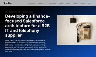Preview of the US-based B2B Electronics Supplier Case Study