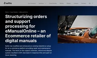 Preview of the eManualOnline Case Study