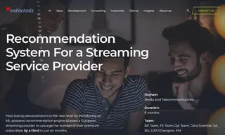 Preview of the European Streaming Provider Case Study