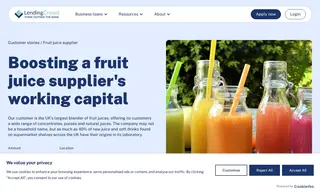 Preview of the UK’s Largest Blender of Fruit Juices Case Study