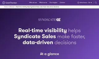 Preview of the Syndicate Sales Case Study