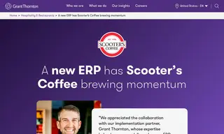 Preview of the Scooter’s Coffee Case Study
