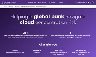 Preview of the Global Financial Services Firm Case Study