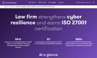 Preview of the Top 50-ranked Am Law Global Law Firm Case Study