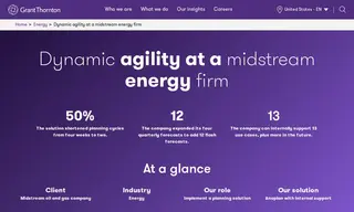 Preview of the Midstream Oil and Gas Company Case Study