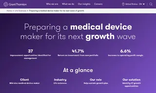 Preview of the Mid-size Medical Device Maker Case Study