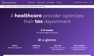 Preview of the Healthcare Corporation Case Study