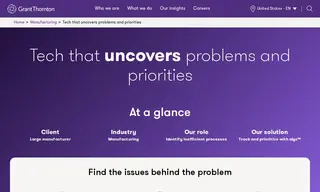 Preview of the Large Manufacturer Case Study