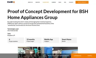 Preview of the BSH Home Appliances Group Case Study