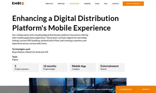 Preview of the Leading Digital Distribution Platform Case Study