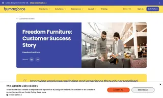 Preview of the Freedom Furniture Case Study