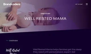 Preview of the Well Rested Mama Case Study