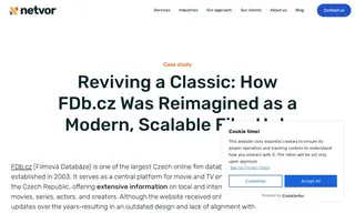Preview of the FDb.cz (Filmová Databáze) Case Study