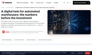 Preview of the European Manufacturer of Automated Warehouse Systems Case Study