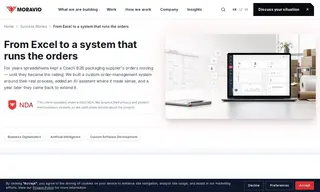Preview of the Czech B2B Packaging Supplier Case Study
