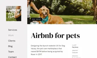 Preview of the Dog Vacay Case Study