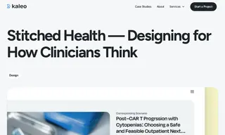 Preview of the Stitched Health Case Study