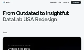 Preview of the DataLab USA Case Study