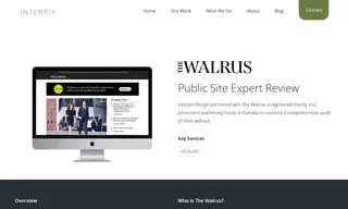 Preview of the The Walrus Case Study