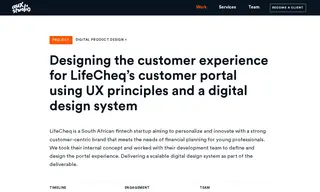 Preview of the LifeCheq Case Study
