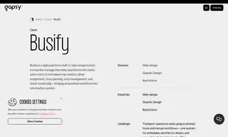Preview of the Busify Case Study
